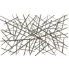 Wall Plaques-Kirkland's Home Dark Metal Abstract Scattered Wall Sculpture Gray