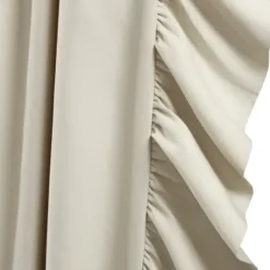 Curtains & Drapes-Kirkland's Home Dark Prima Velvet Curtain Panel Set, 108 In. Gray