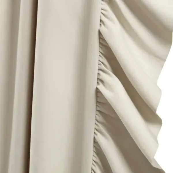 Curtains & Drapes-Kirkland's Home Dark Prima Velvet Curtain Panel Set, 108 In. Gray