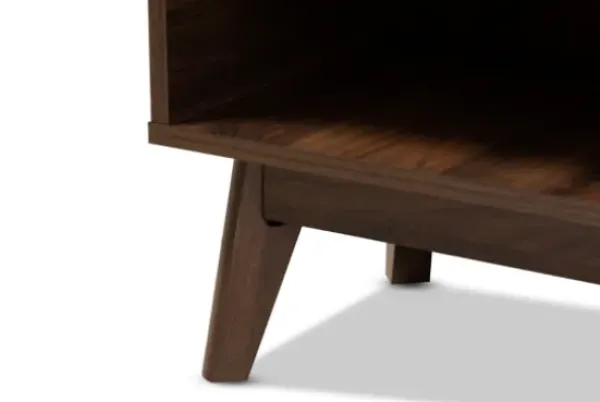 Entryway Furniture-Kirkland's Home Dark Walnut 5-Shelf Wooden Shoe Cabinet Brown