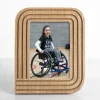 Picture Frames-Kirkland's Home Dark Wood Round Corner Picture Frame, 4X6 Brown