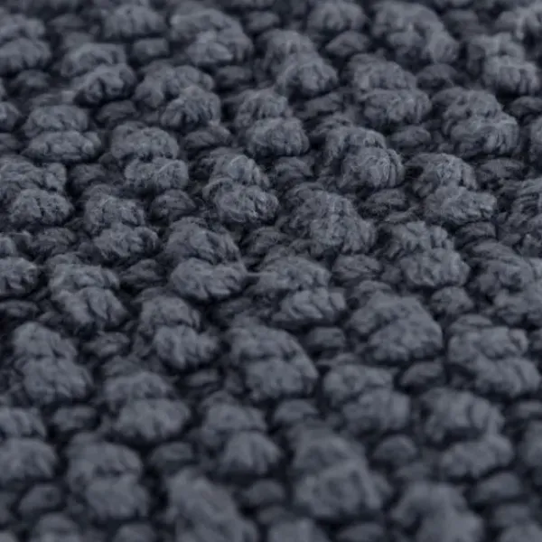 Pillows-Kirkland's Home Dark Woven Nubby Pillow Gray