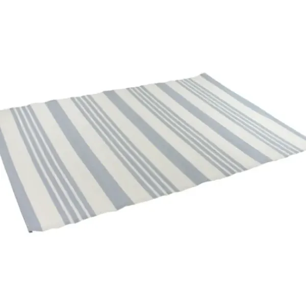 Outdoor Rugs-Kirkland's Home Davon Blue Moroccan Trellis Outdoor Rug, 5X8 Blue/Gray
