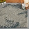 Outdoor Rugs-Kirkland's Home Davon Blue Moroccan Trellis Outdoor Rug, 8X10 Blue/Gray
