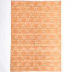 Outdoor Rugs-Kirkland's Home Davon Geometric Striped Outdoor Rug, 8X10 Tan