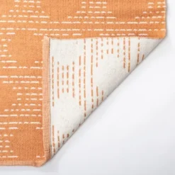 Outdoor Rugs-Kirkland's Home Davon Geometric Striped Outdoor Rug, 8X10 Tan