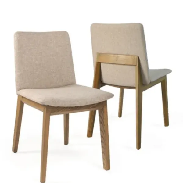 Dining Chairs-Kirkland's Home Dawson Upholstered Dining Chair, Set Of 2 Gray