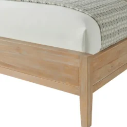 Beds & Headboards-Kirkland's Home Dean Double Driftwood Pine 5-Pc. King Bedroom Set Tan