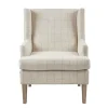 Accent Chairs-Kirkland's Home Decker Martha Stewart Accent Chair Ivory