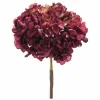 Stems & Bouquets-Kirkland's Home Deep Hydrangea Stems, Set Of 6 Red