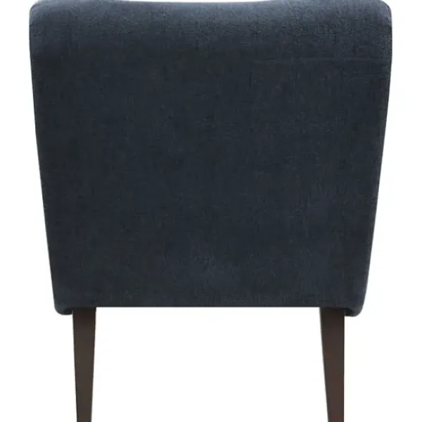 Accent Chairs-Kirkland's Home Deep Navy Piped Edge 2-Pc. Chair And Ottoman Set Blue