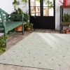 Outdoor Rugs-Kirkland's Home Deep Navy Trellis Outdoor Area Rug, 4X6 Blue/Gray