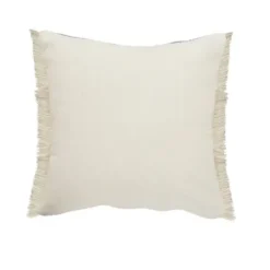 Pillows-Kirkland's Home Denim Blue Braided Stripe Throw Pillow, 20 In. Blue/Tan/Ivory