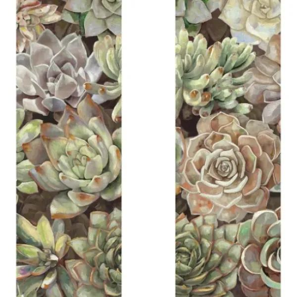Canvas Art-Kirkland's Home Desert Garden I And Ii Canvas Art Prints, Set Of 2 Green