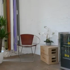 Arrangements & Greenery-Kirkland's Home Desktop Orchid Arrangement In Gray Planter White/Gray