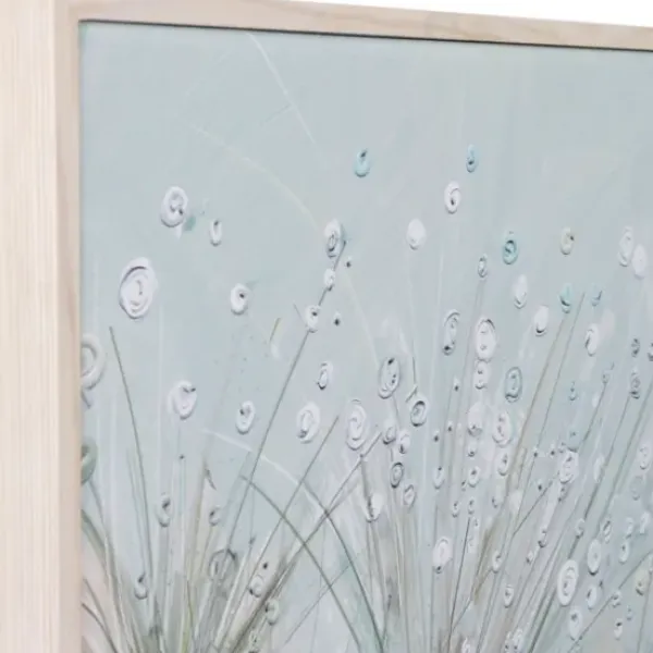 Framed Art-Kirkland's Home Dewdrop Colors Framed Art Print White/Blue/Green/Black