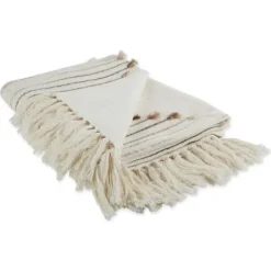 Blankets & Throws-Kirkland's Home Diamond Cut Throw Brown