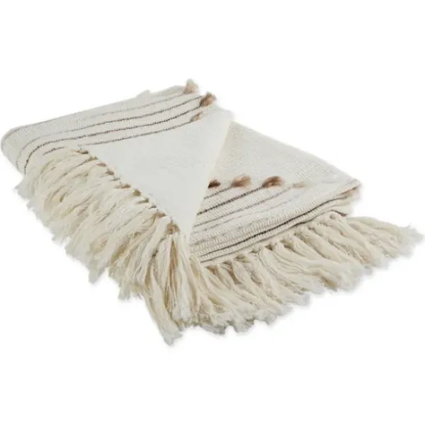 Blankets & Throws-Kirkland's Home Diamond Cut Throw Brown