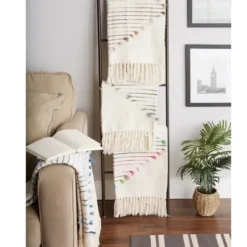 Blankets & Throws-Kirkland's Home Diamond Cut Throw Brown