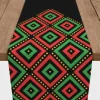 Wall Plaques-Kirkland's Home Diamonds Kwanzaa Decorative Table Runner, 72 In.