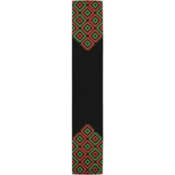 Wall Plaques-Kirkland's Home Diamonds Kwanzaa Decorative Table Runner, 90 In.