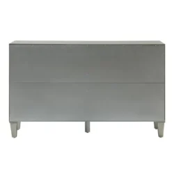 Cabinets & Sideboards-Kirkland's Home Dietrich Wood 4-Door Sideboard Gray