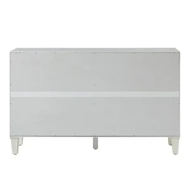 Cabinets & Sideboards-Kirkland's Home Dietrich Wood 4-Door Sideboard White