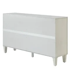 Cabinets & Sideboards-Kirkland's Home Dietrich Wood 4-Door Sideboard White