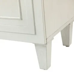 Cabinets & Sideboards-Kirkland's Home Dietrich Wood 4-Door Sideboard White