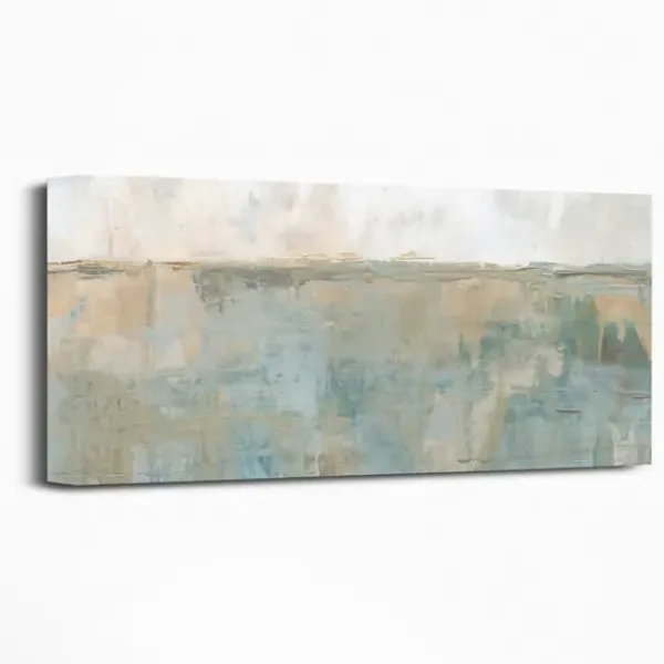 Canvas Art-Kirkland's Home Distant Field Giclee Canvas Art Print Green