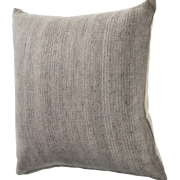 Pillows-Kirkland's Home Distressed Accent Pillow Gray