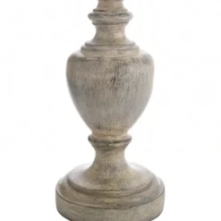 Table Lamps-Kirkland's Home Distressed And Cream Table Lamp Gray