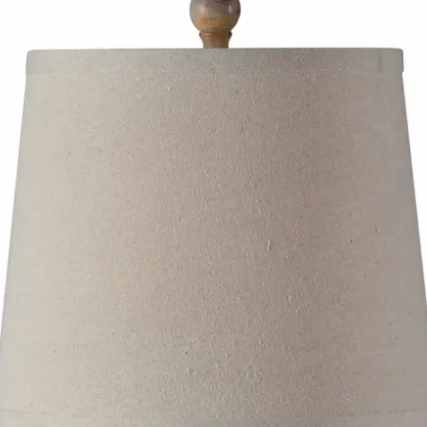 Buffet Lamps-Kirkland's Home Distressed And Gold Buffet Lamps, Set Of 2 Gray