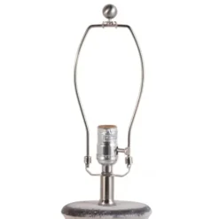 Table Lamps-Kirkland's Home Distressed And Gray Ceramic Table Lamp White