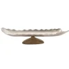 Decorative Trays-Kirkland's Home Distressed Black Pedestal Trays, Set Of 3 White