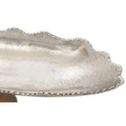 Decorative Trays-Kirkland's Home Distressed Black Pedestal Trays, Set Of 3 White