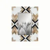 Fireplace Accessories-Kirkland's Home Distressed Fleur De Lis Three-Panel Fire Screen