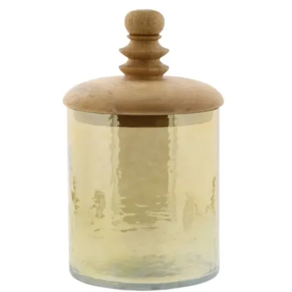 Decorative Bowls & Jars-Kirkland's Home Distressed Glass Pedestal Bowl Silver