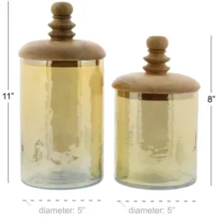 Decorative Bowls & Jars-Kirkland's Home Distressed Glass Pedestal Bowl Silver