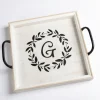 Decorative Accents-Kirkland's Home Distressed Gold Frame Square Tabletop Clock