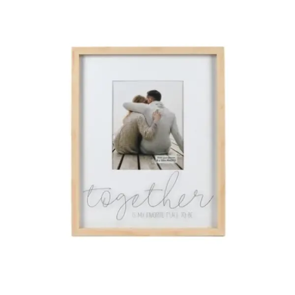 Picture Frames-Kirkland's Home Distressed Gray Diamond Picture Frame, 4X6