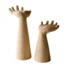 Statues & Figurines-Kirkland's Home Distressed Trio Farm Animals Figurine White