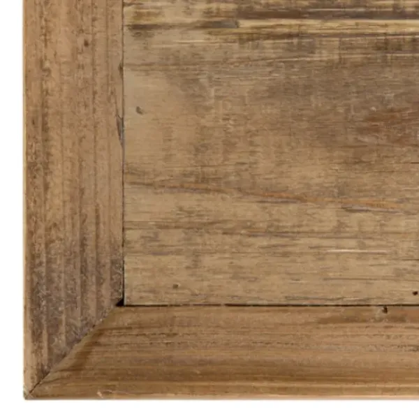 Console Tables-Kirkland's Home Distressed White And Brown Wood Console Table White/Tan