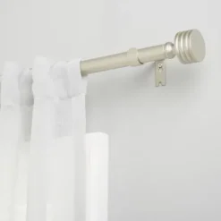Curtain Rods & Hardware-Kirkland's Home Distressed White Napoleon Curtain Rod, 120 In.