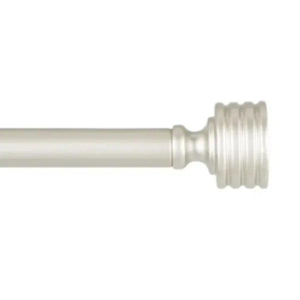 Curtain Rods & Hardware-Kirkland's Home Distressed White Napoleon Curtain Rod, 120 In.