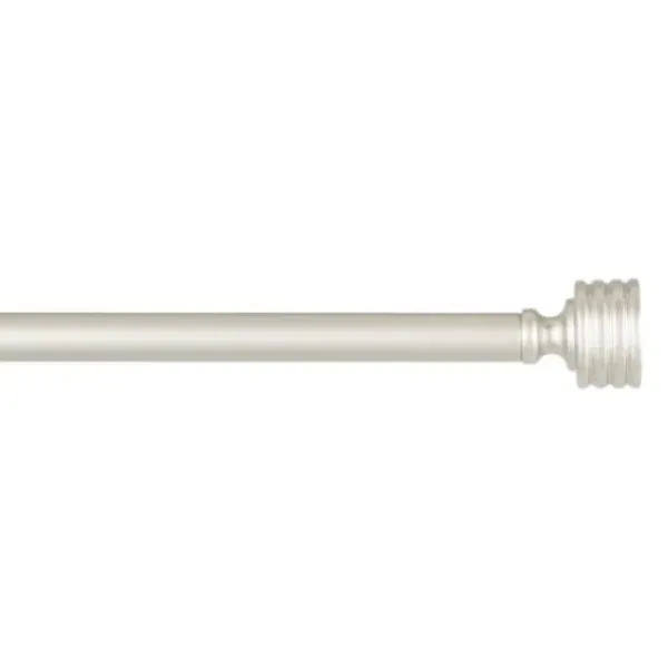 Curtain Rods & Hardware-Kirkland's Home Distressed White Napoleon Curtain Rod, 120 In.