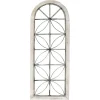 Wall Plaques-Kirkland's Home Distressed Wood And Metal Window Wall Plaque White