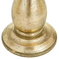 Candle Holders-Kirkland's Home Distressed Wood Candle Holders, Set Of 3 Gold