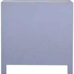 Cabinets & Sideboards-Kirkland's Home Distressed Wood 2-Door Cabinet Blue