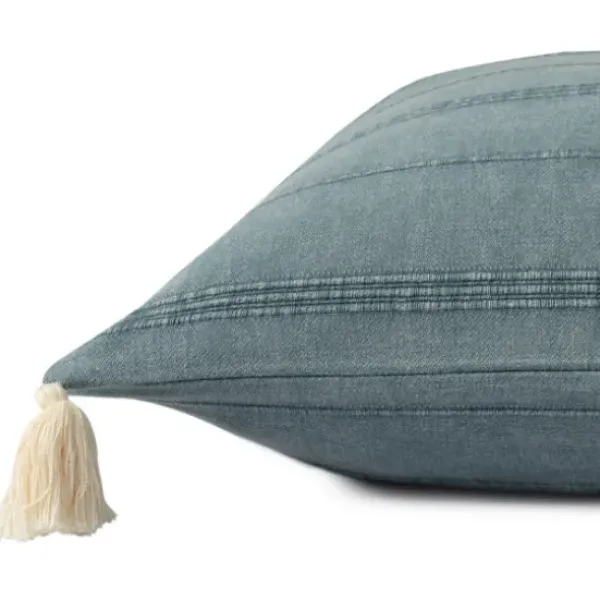 Pillows-Kirkland's Home Dobby Loomed Pillow Blue